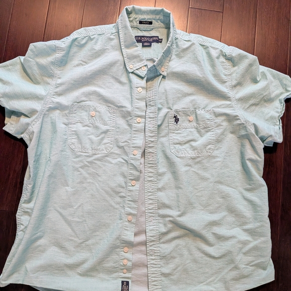 U.S. Polo Assn. Other - U.S. Polo Assn. Men's Light Green/Mint Shirt XXL